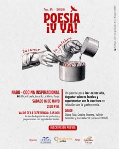Poesía ¡Y ya! - Sazonar la palabra