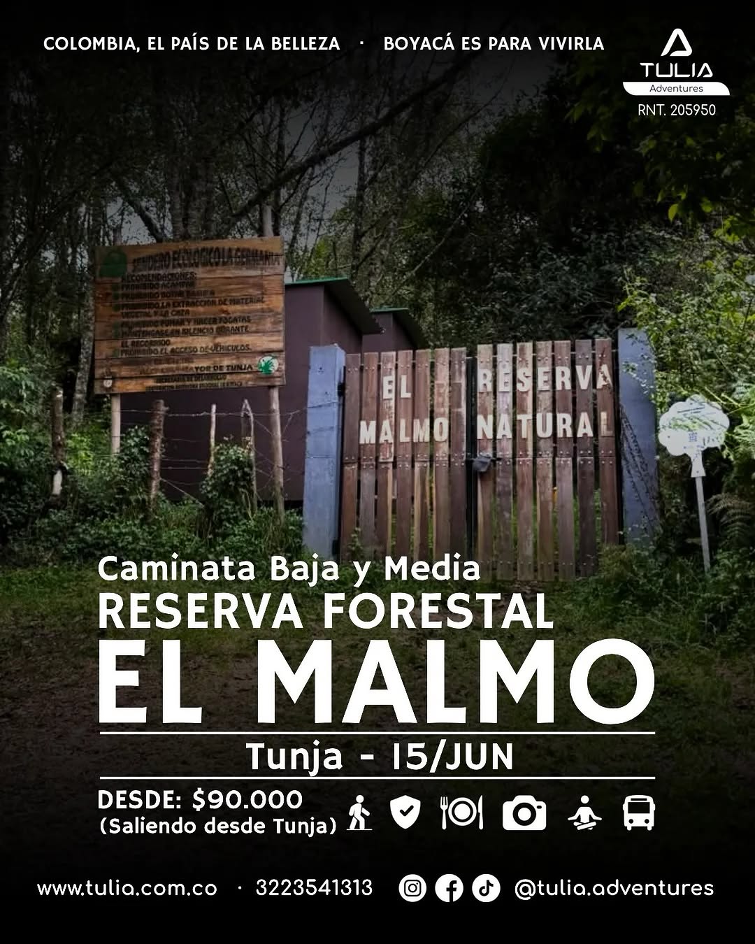 Caminata El Malmo – Tunja